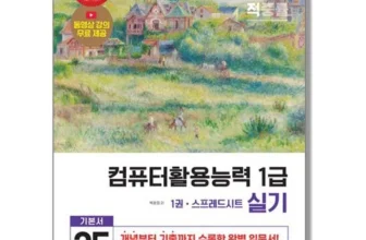 필수템 이기적컴활1급실기 후기